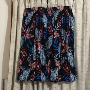 Croft & Barrow Smocked Rayon Challis Skirt